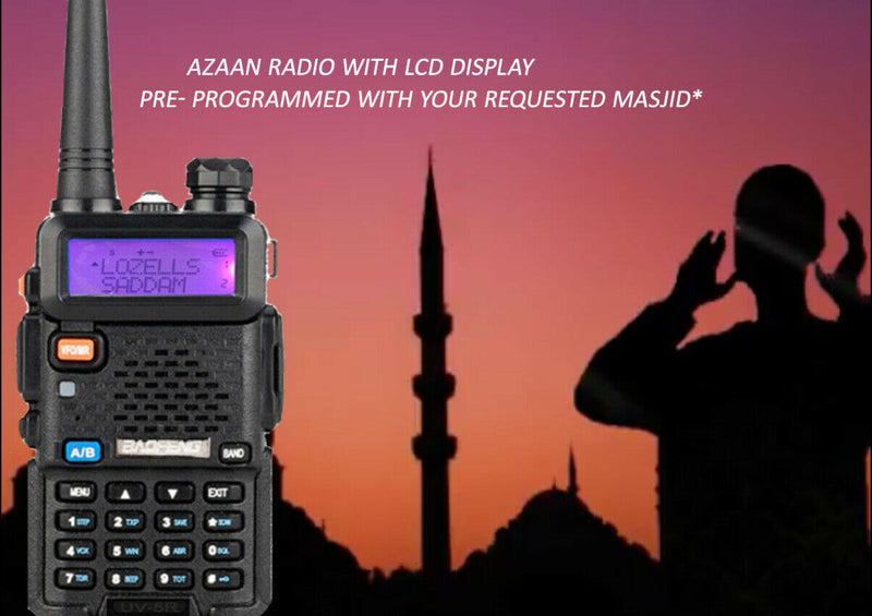 Masjid/Azaan Radios