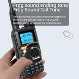 Quansheng UV-5R Plus radio UK showcasing the frog sound ending tone feature for clear communication