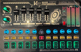 New 2025 Rechargeable portable Live Mixer Sound Mini Desk with multiple outputs