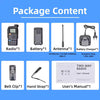 2025 Quansheng UV-5R Plus 50-900MHz 200Ch 5W with Firmware update to summer 2025