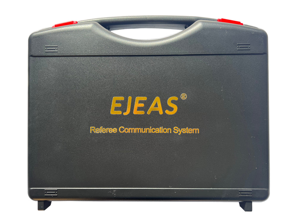 EJEAS microphone case UK for safe storage of referee communication system equipment