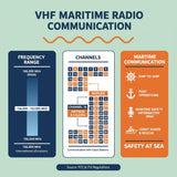 Marine Band - 2 Way Transceiver - All VHF Marine Frequencies Inc Distress/CH16 Baojie