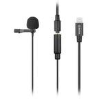 Rugby Radios UK BOYA £20 UK SELLER BOYA BY-M2 PROFESSIONAL Clip-on Lavalier Microphone The BOYA BY-M2 Clip-on Lavalier Microphone helps capture a clear and high-quality sound directly to all kinds iOS devices through Lightning port.It’s ideal choice for recording interview,vlogs, presentations and more, whether you are shooting video or recording audio using the app of your device. The product consists of 2 parts, a male 3.5mm TRS to lightning adapter cable and a lavalier mic with 3.5mm female connector. Th