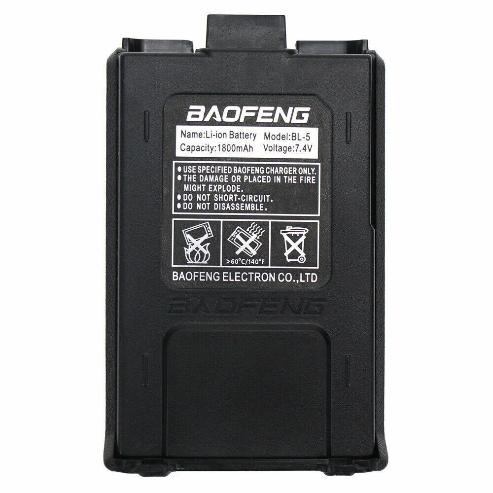 UK Stock - UV5R 1800mah BL-5 Original Li-Ion Baofeng Battery