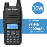 UK STOCK Baofeng BF-H6 VHF/UHF Amateur Radio - 10w 2200mah battery
