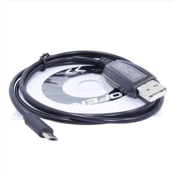 UK USB Programming Cable+CD Software for BAOFENG BF-T1 Mini -UNLOCK 1 WATT POWER