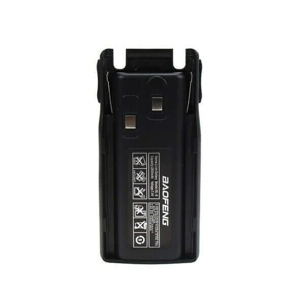 Rugby Radios UK BAOFENG £15 UK STOCK - BATTERY FOR BAOFENG UV-82 - CAPACITY 2800 mAh VOLTAGE 7.4 V Specification: Battery capacity: 2800mAh Battery voltage: 7.4V Battery type: LI-ON Weight: 85g Compatible Battery Part Number: BL-8 Compatible Model: Baofeng UV82 UV-8D UV-89 UV-82HP UV-82HX Package include: 1 X Battery Brand Name : BAOFENG Model Number : Baofeng UV 82 Battery