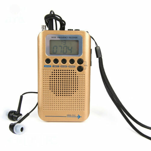 UK Stock - New AIRBAND Digital LCD Full Band FM/AM/SW/CB/Air/VHF Radio Receiver