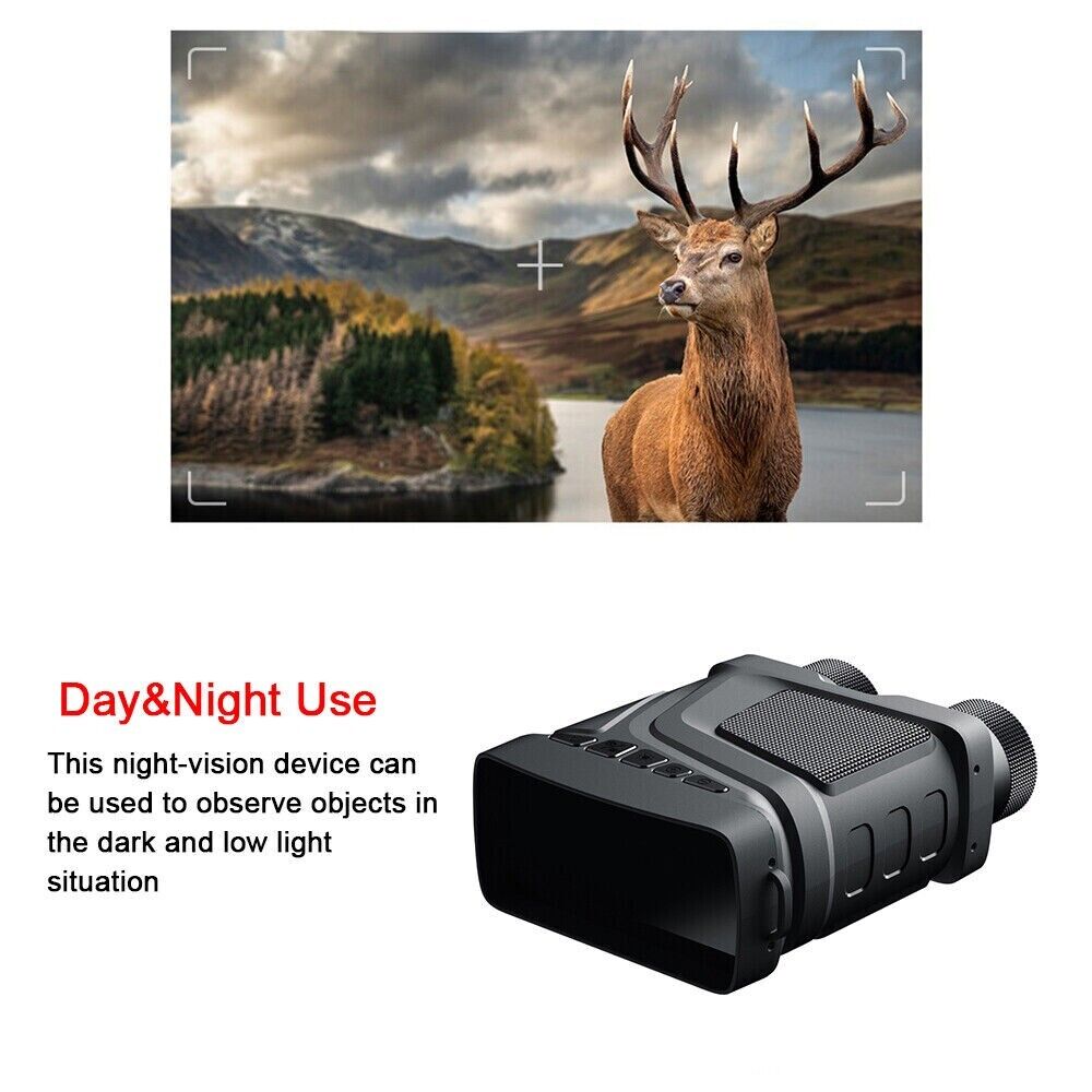 5x Digital Night Vision Binocular -  Zoom Infrared Video IR Camera 2 x Batteries