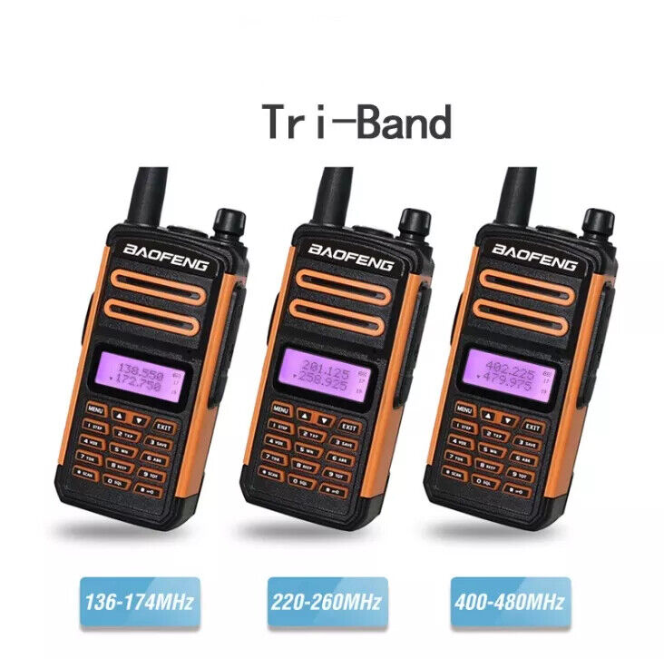 NEW Baofeng TR-988UV - TRI- BAND 8WATT 2 WAY RADIO