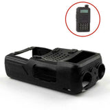 Rugby Radios UK Baofeng £2 UK - 1 x UV-5R standard - Silcone Cover for Baofeng Two Way Radio Features: Protect your walkie-talkies from scratches and dings. Compatible radio model: for Baofeng UV-5R standard size model and battery Made of silicone which is soft, flexible and durable. Specification:Condition: newMaterial: SiliconeColor: BlackSize: approx.11*13.2*2.3cm / 4.31*5.40*0.92inPackage List:1 x Slicone cover