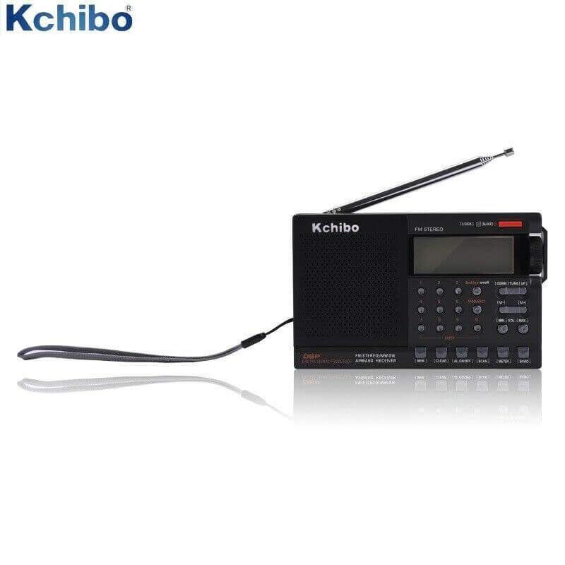 Rugby Radios UK Kchibo £40 UK Stock - Airband Digital Receiver FM/SW/AirBand/MW Scanner optional USB Power Name 2019 New arrivals LCD screen display portable FM MW SW Airband radio Frequency Range FM(MHz)-76-108 MW(KHz)-522-1620SW(MHz)-2.30-22.60 AIR(MHz)-118.00-138.00 Model Number KK-D6110 Signal to noise ratio FM:≥10dB MW:≥70dB SW:≥30dB Power Supply DC 5V Battery: AA Batteryies * 3pcs Weight 170g Size 140*88*26mm Packaging white box / customized KK-D6110 is a digital fm mw sw airband multiband portable ra