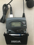 Compatible Sennheiser/Shure G1-G4 UHF wireless bodypack + case 606-613Mhz CH38