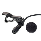 Mono Lapel Mini Lavalier Mic Microphone 3.5mm 0.6m, 1m or 2.0m length