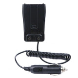 Unbranded BaoFeng BF-888S battery eliminator with coiled power cable and car charger plug