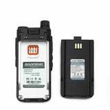 Baofeng BF-H6 VHF UHF radio with removable battery and compact design for amateur radio communication