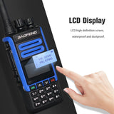 Baofeng BF-H7 dual band radio with LCD display, waterproof and dustproof features
