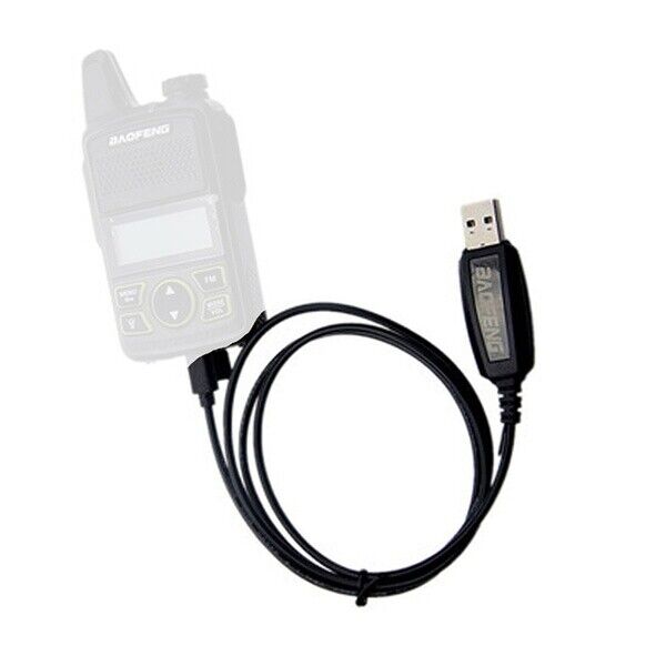 BAOFENG BF-T1 programming cable for connecting your walkie talkie to a computer for easy programming