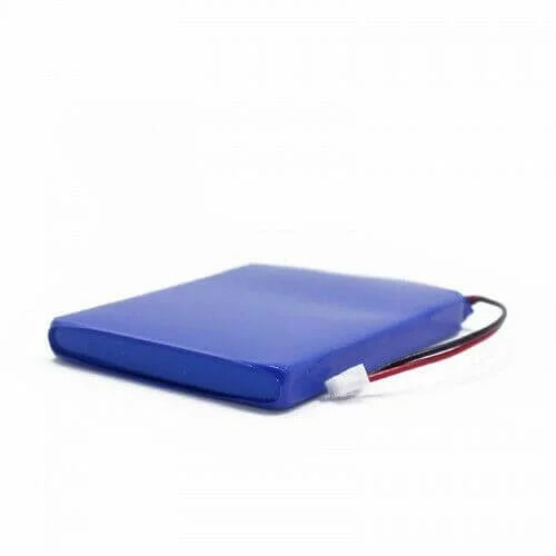 Blue replacement original Baofeng BF-T1 battery for walkie talkies with connector wires