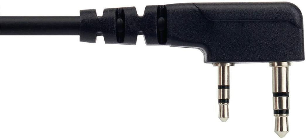 Baofeng programming cable with angled connector for easy programming of radios and communication devices