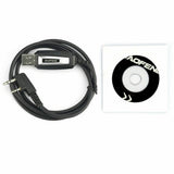 Baofeng programming cable for easy connection and setup of walkie talkies and PMR446 radios