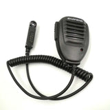 Baofeng speaker mic for UV-9R with coiled cable and durable design for clear audio communication