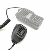 Baofeng speaker mic for UV-9R with coiled cable for clear communication and easy access