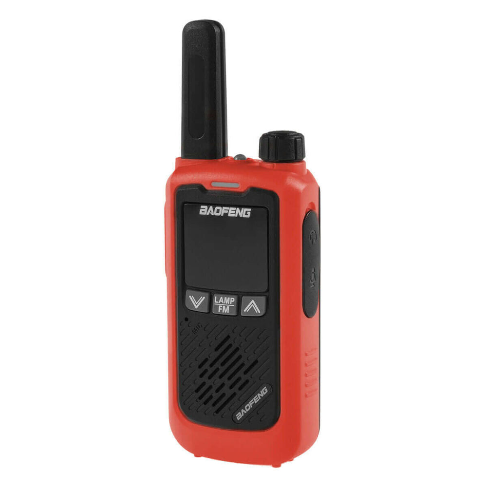 Baofeng T17 download for the versatile red handheld radio with FM and lamp features