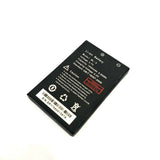 Baofeng UV-3R original battery pack with specifications and caution information printed on the back