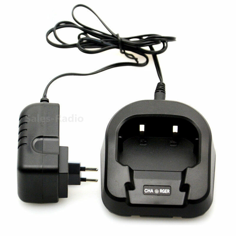 Baofeng UV-8D walkie talkie charging dock with power adapter for quick and efficient charging