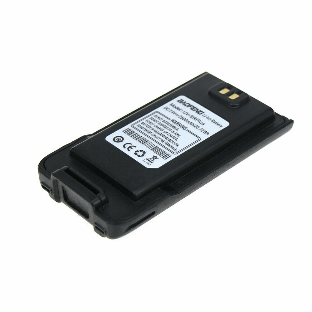 Baofeng UV-9R battery replacement with compact design for reliable radio communication