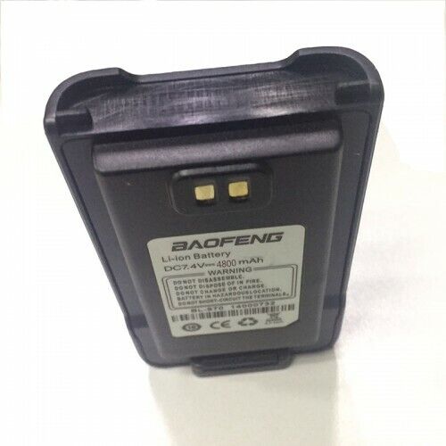 Baofeng UV-9R battery replacement, 4800 mAh lithium-ion battery for reliable power supply