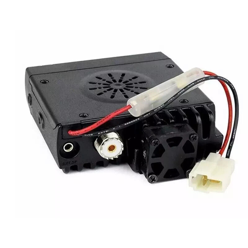 Baojie BJ-218 mobile radio UK with compact design and cooling fan for enhanced performance