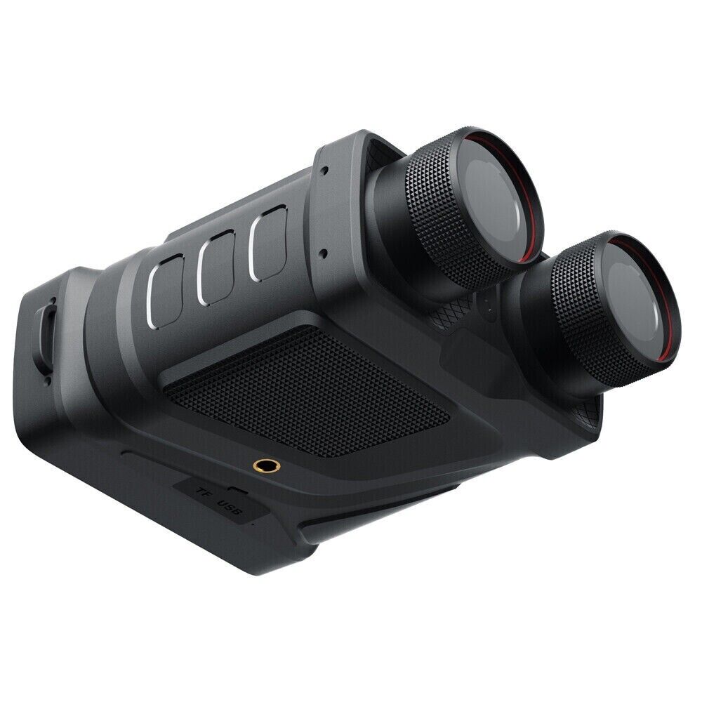 Digital night vision binoculars with a sleek design for enhanced visibility in low light conditions