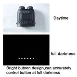 Unbranded digital night vision monocular with bright button design for use in full darkness