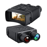 Digital night vision monocular with dual lenses and LCD screen for wildlife observation