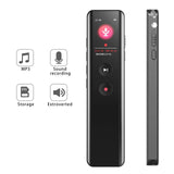 Unbranded digital voice recorder Bluetooth with MP3 playback and sound recording features