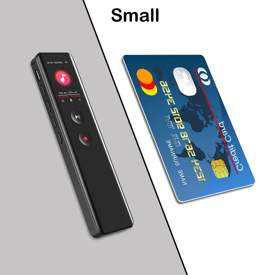 Compact digital voice recorder Bluetooth for clear audio recording and easy playback
