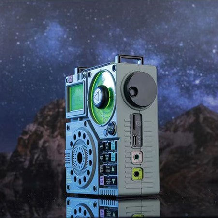 HanRongDa mini receiver radio with Bluetooth featuring a unique design and clear sound quality