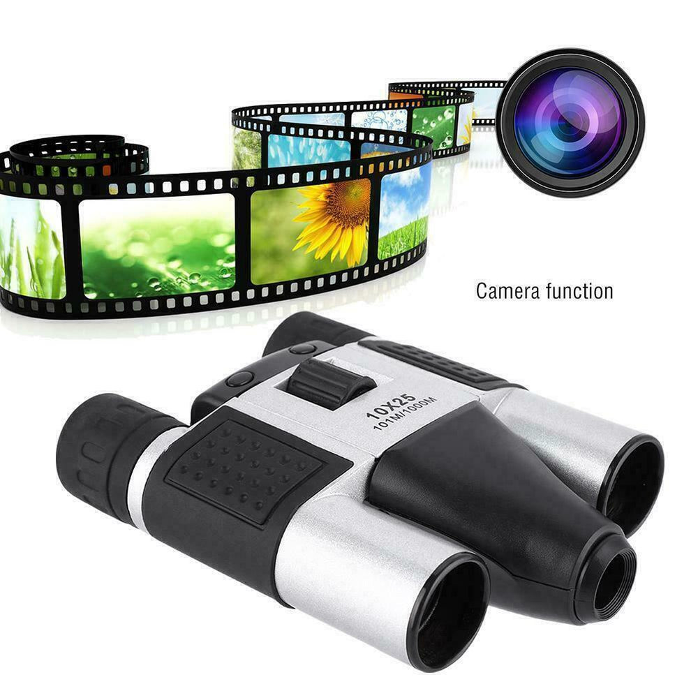 10x25 monocular digital camera with dual lenses and camera function for outdoor adventures