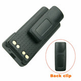 Motorola NNTN4409AR replacement battery with back clip for Ham/Amateur Radio equipment