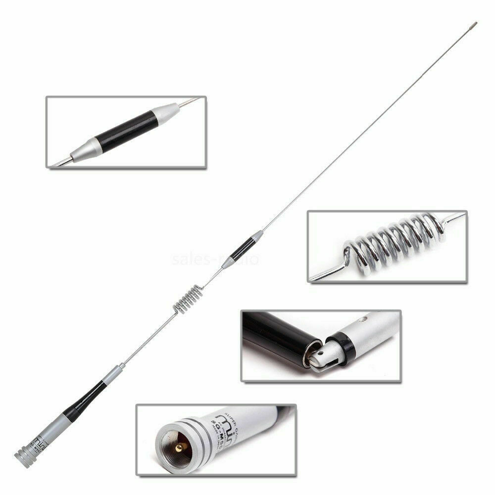 Nagoya Clone dual band antenna for radios featuring a sleek design for improved signal reception