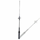 Nagoya NL-770S 3db gain antenna for ham radio communication with durable black and silver design