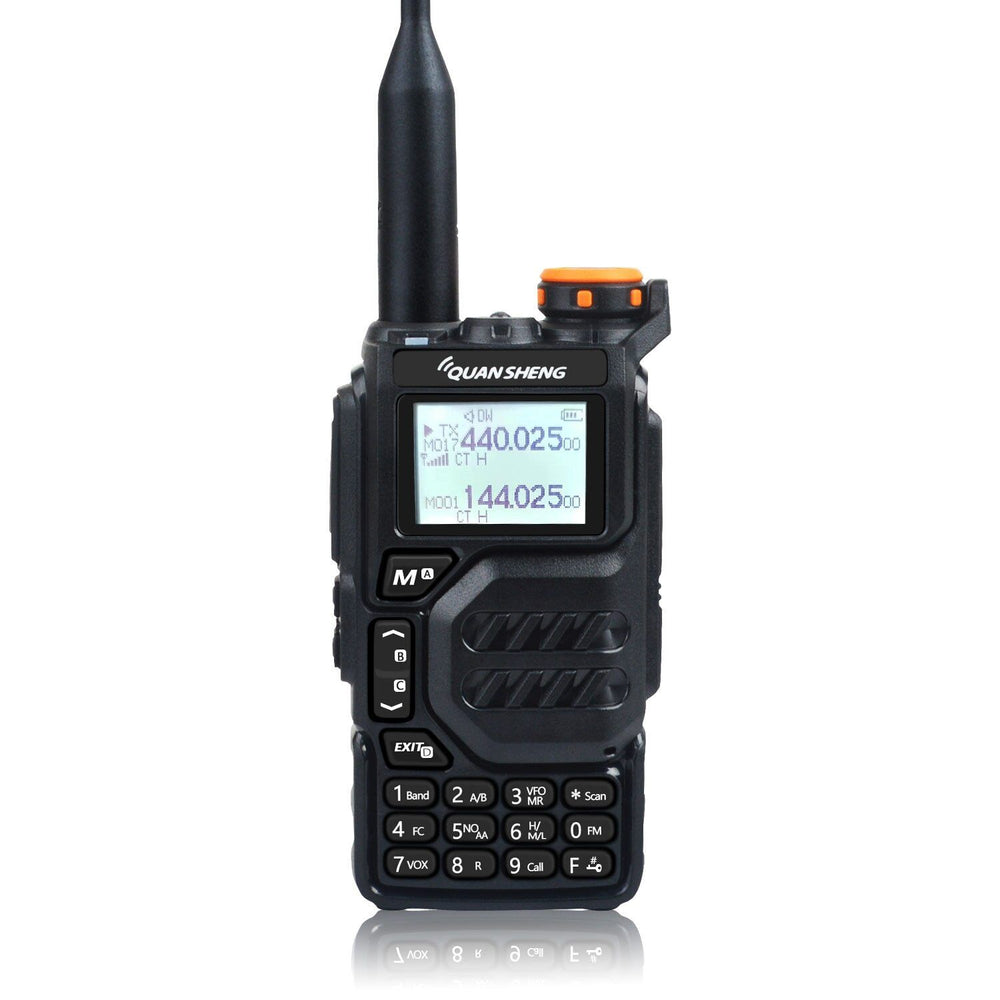 Quansheng UV-5R Plus radio UK with digital display and durable keypad for clear communication
