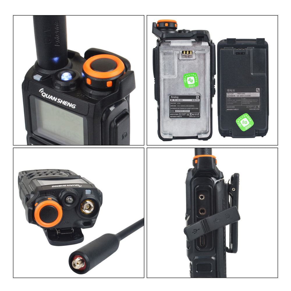Quansheng UV-5R Plus radio UK featuring dual band, rugged design, and multiple functions for effective communication