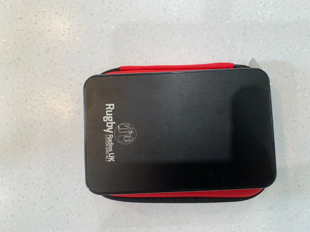 Black and red Unbranded hard drive pouch, perfect for storing a dustproof radio case