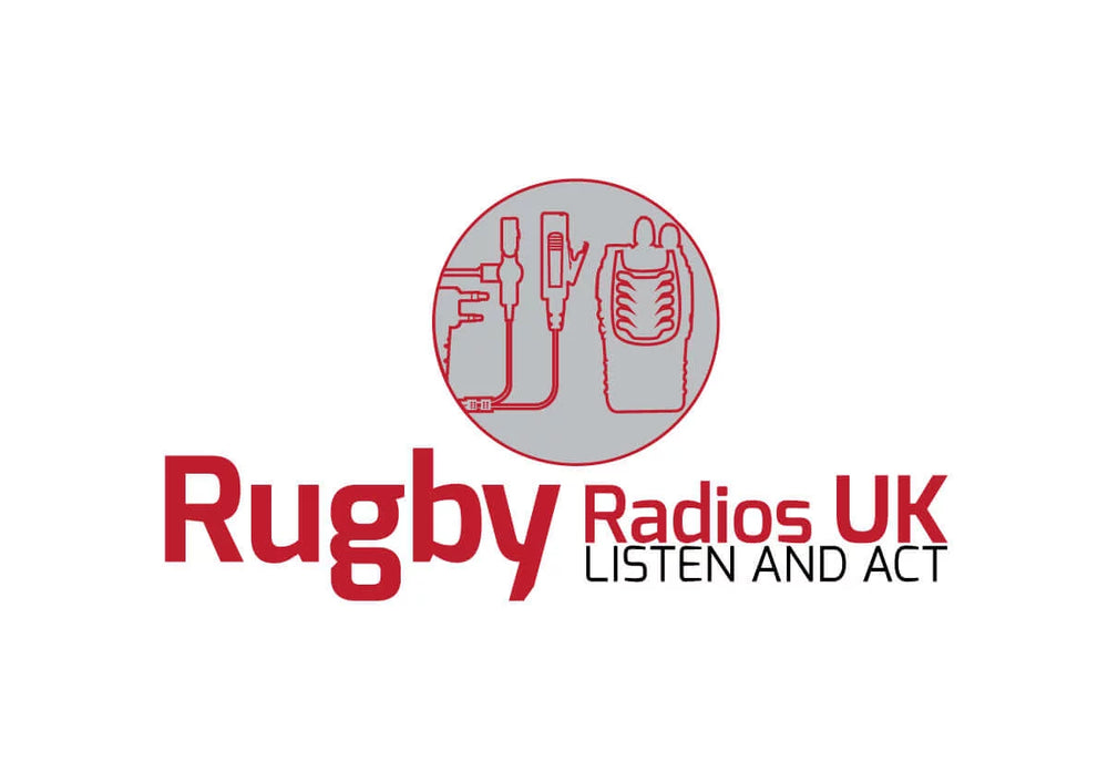 Rugby Radios UK logo showcasing the brand for rugby radios gift card purchases